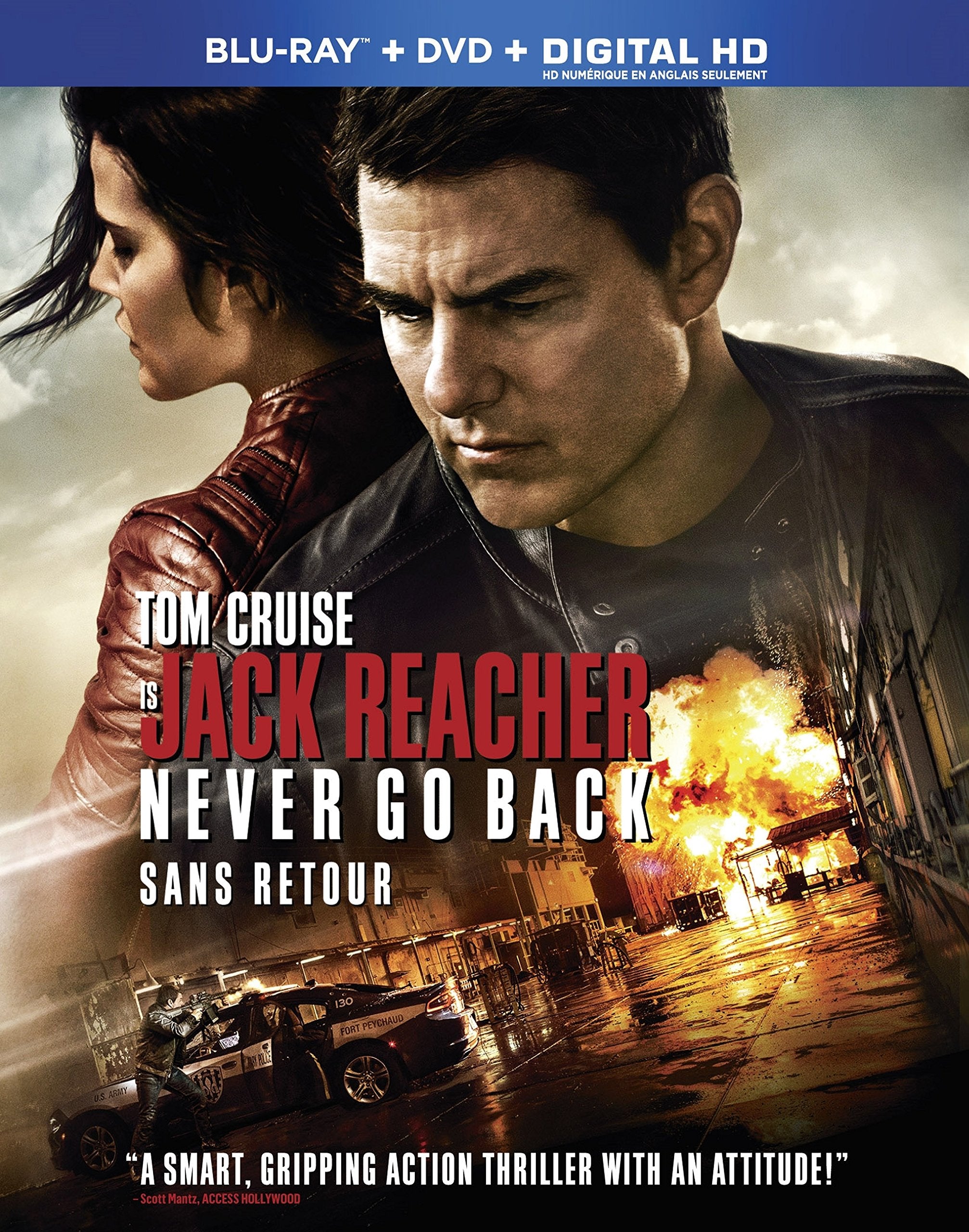 Jack Reacher: Never Go Back (Blu-ray)