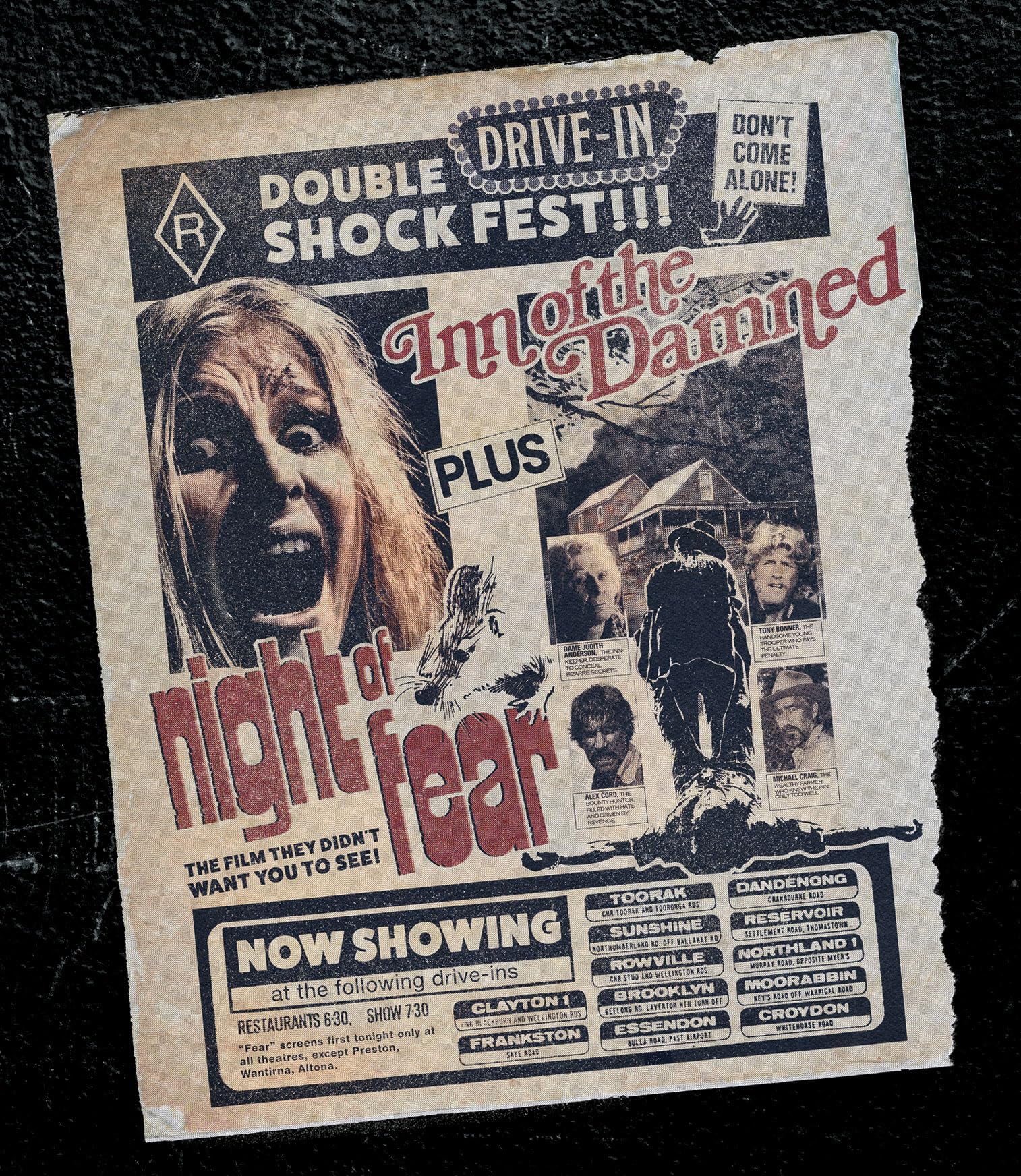 Inn of the Damned & Night of Fear (Blu-ray)