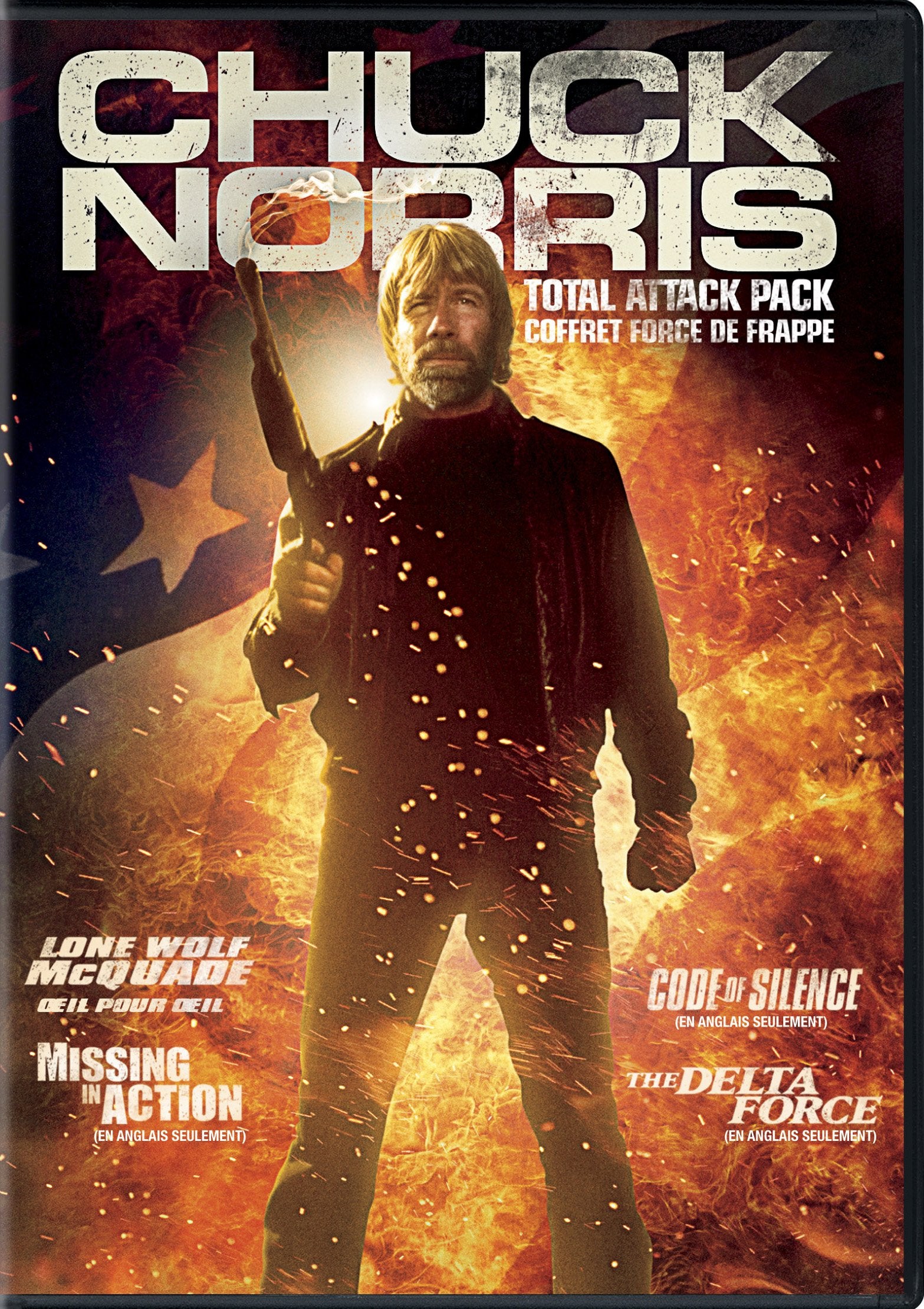 Chuck Norris Action Pack (Code of Silence / Delta Force / Lone Wolf Mcquade / Missing in Action) (DVD)