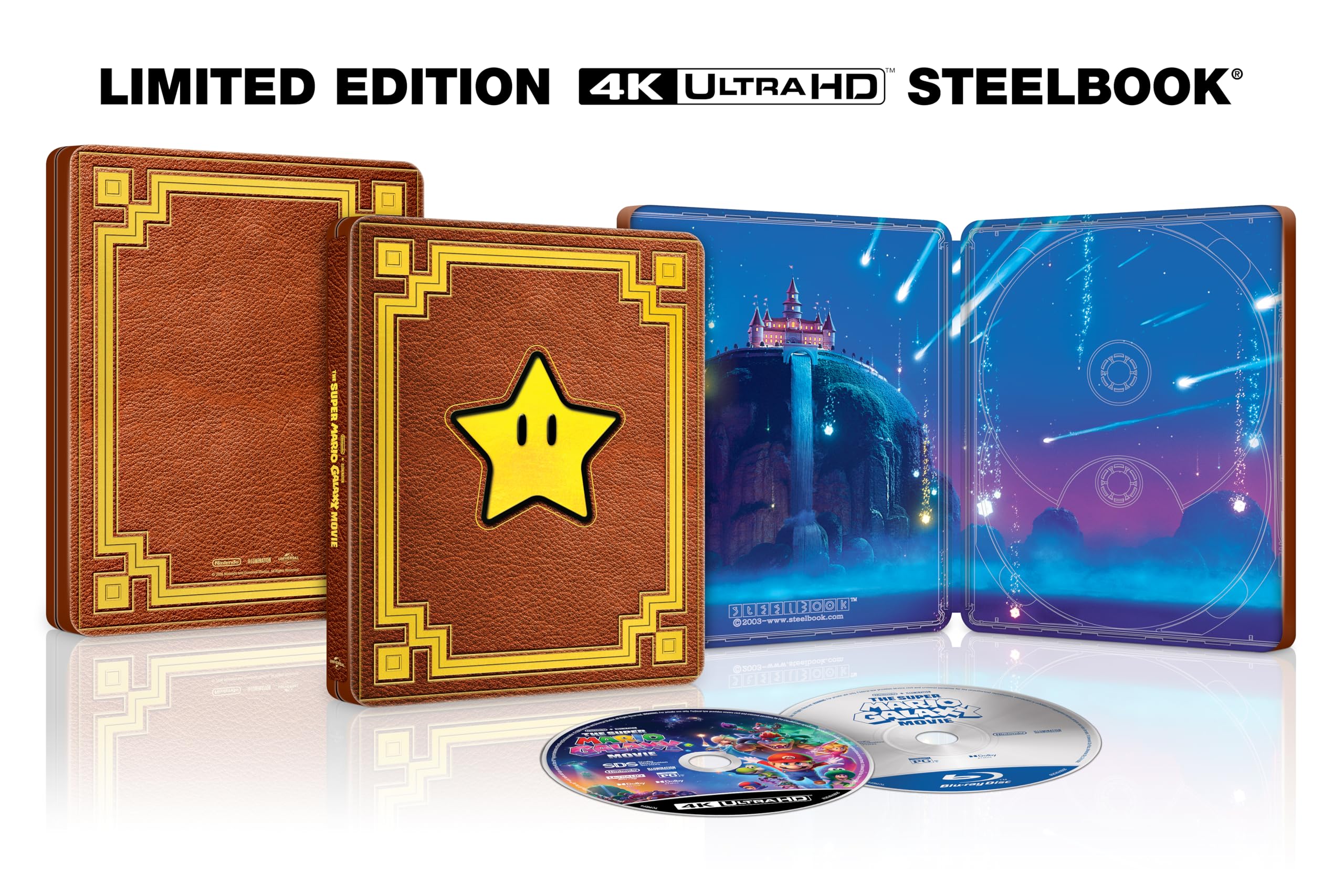 The Super Mario Galaxy Movie [Steelbook] (4K Ultra HD)