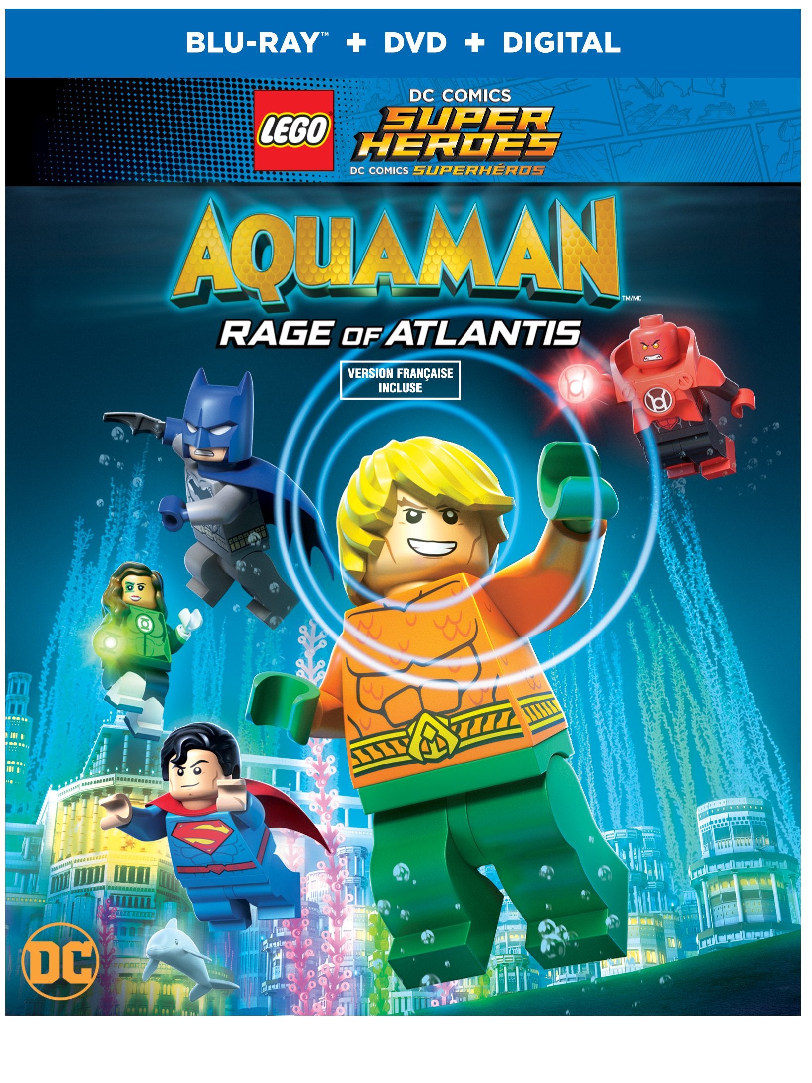 Lego DC Super Heroes: Aquaman: Rage of Atlantis (Blu-ray)