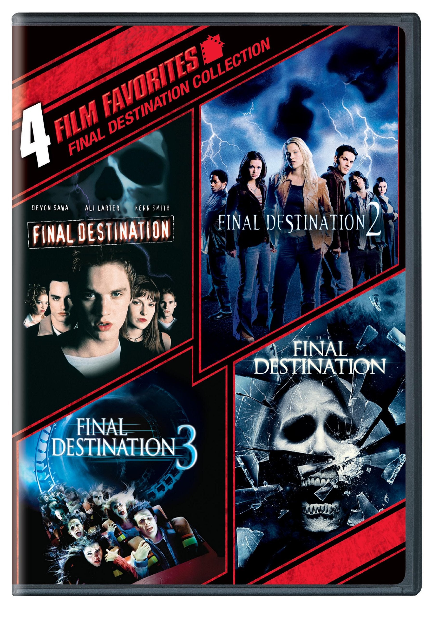 4 Film Favorites: Final Destination 1-4 (DVD)