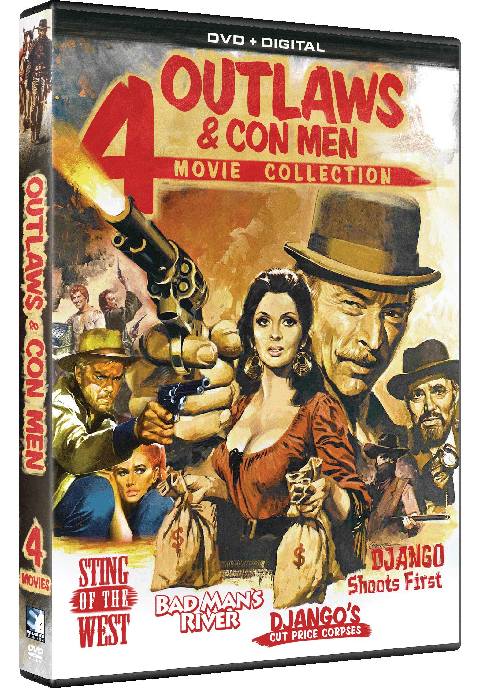 Outlaws and the Con Men - 4 Film Collection (DVD)