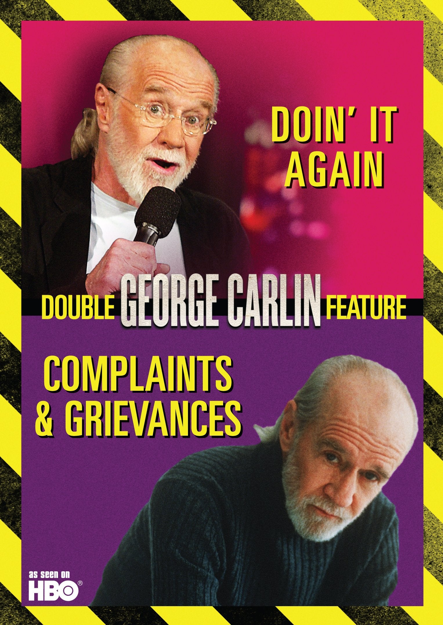 George Carlin Double Feature: Complaints & Grievances / Doin' It Again (DVD)