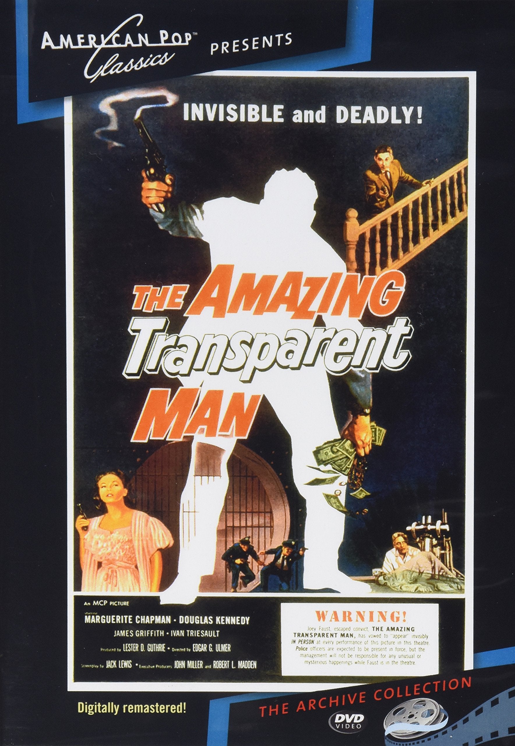 Amazing Transparent Man (DVD)