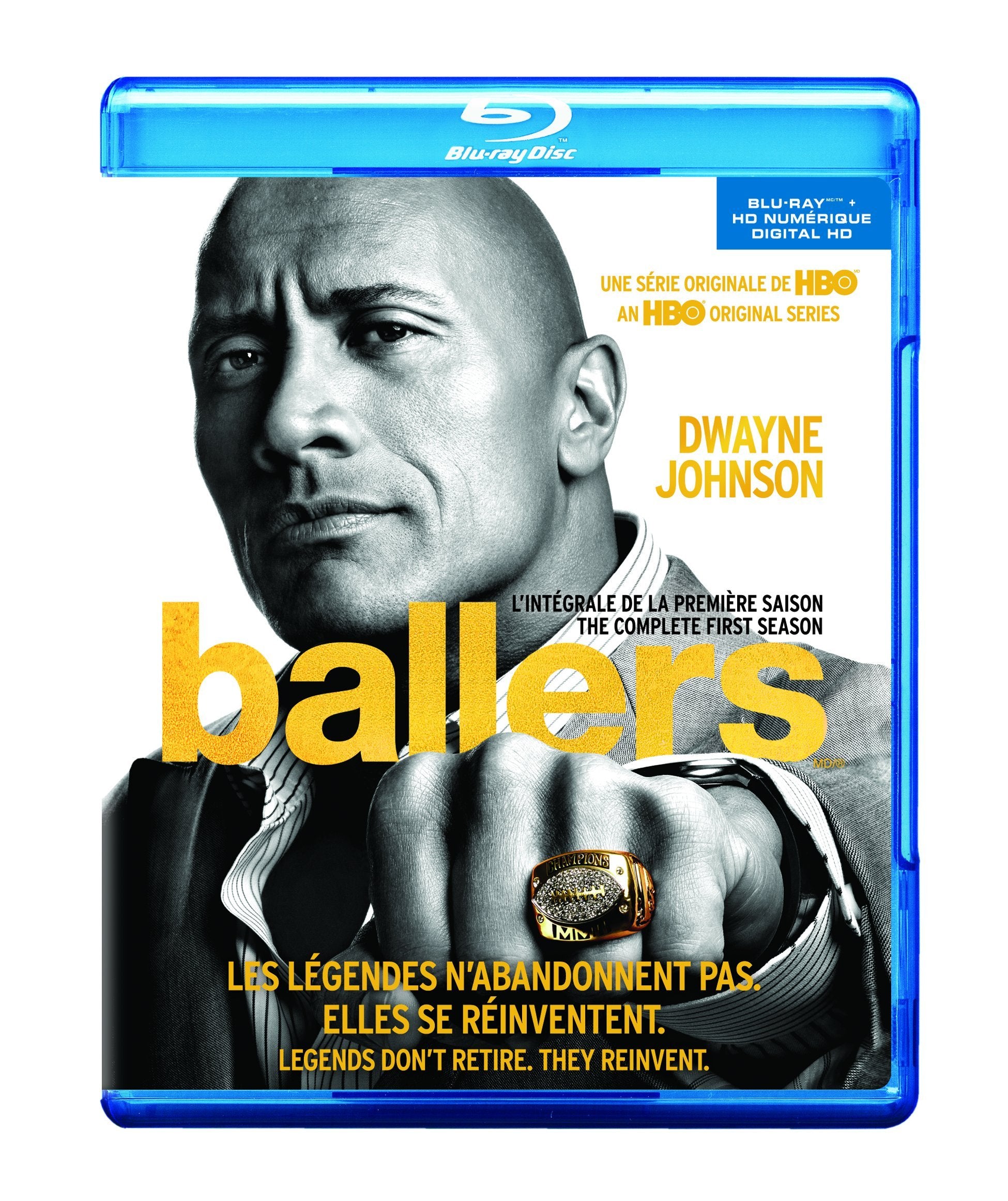 Ballers: Season 1 (Quebec) (Blu-ray)