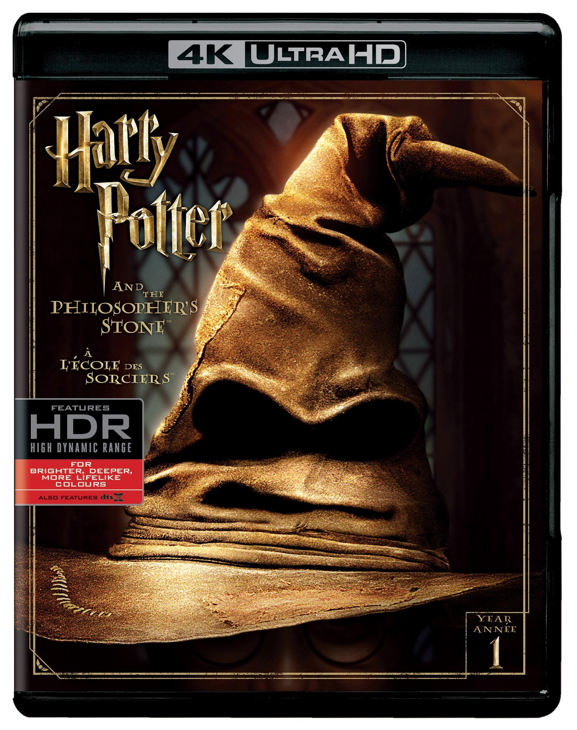 Harry Potter and the Philosopher's Stone (2001) (4K Ultra HD)