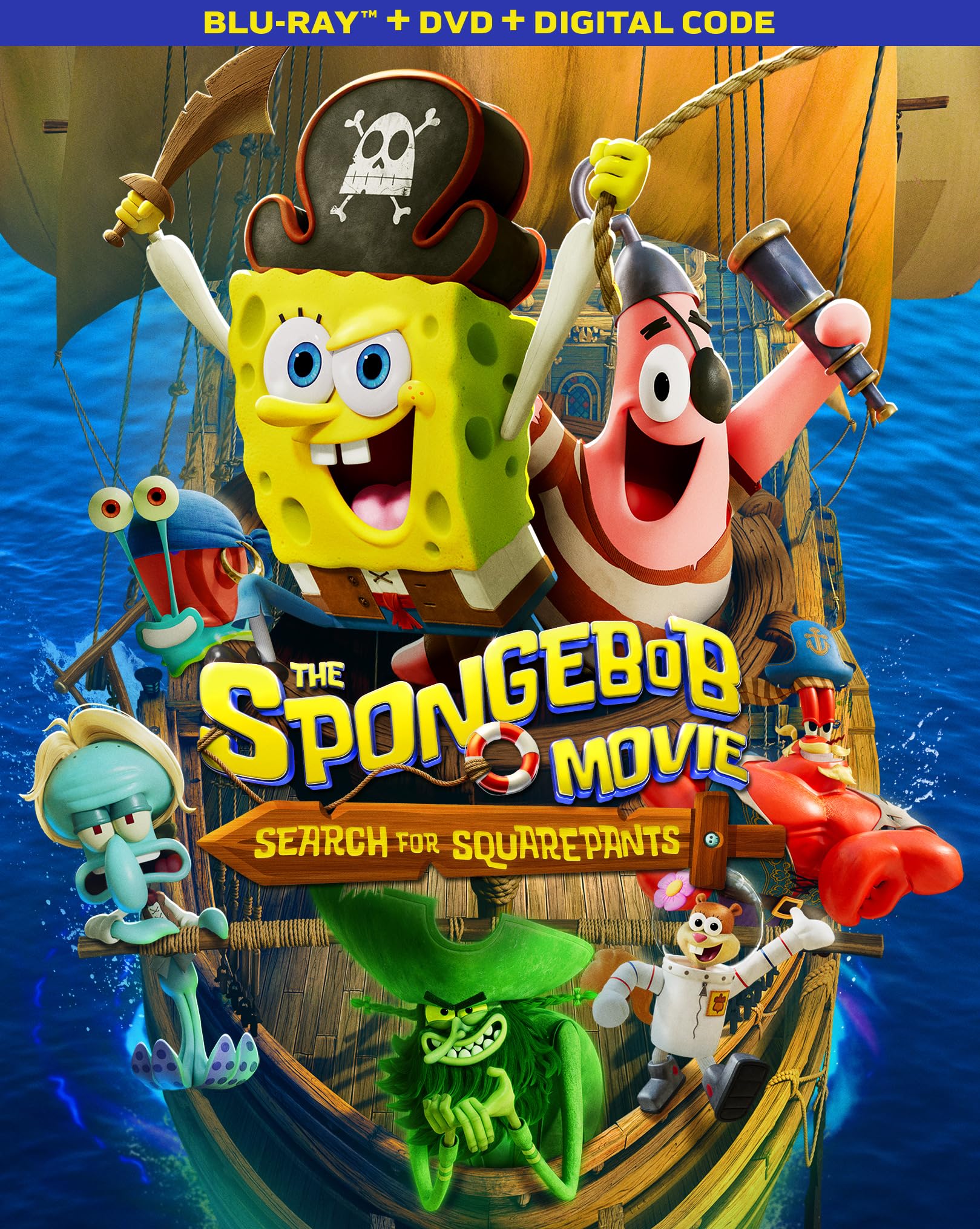 Spongebob Movie: Search for Squarepants (Blu-ray)