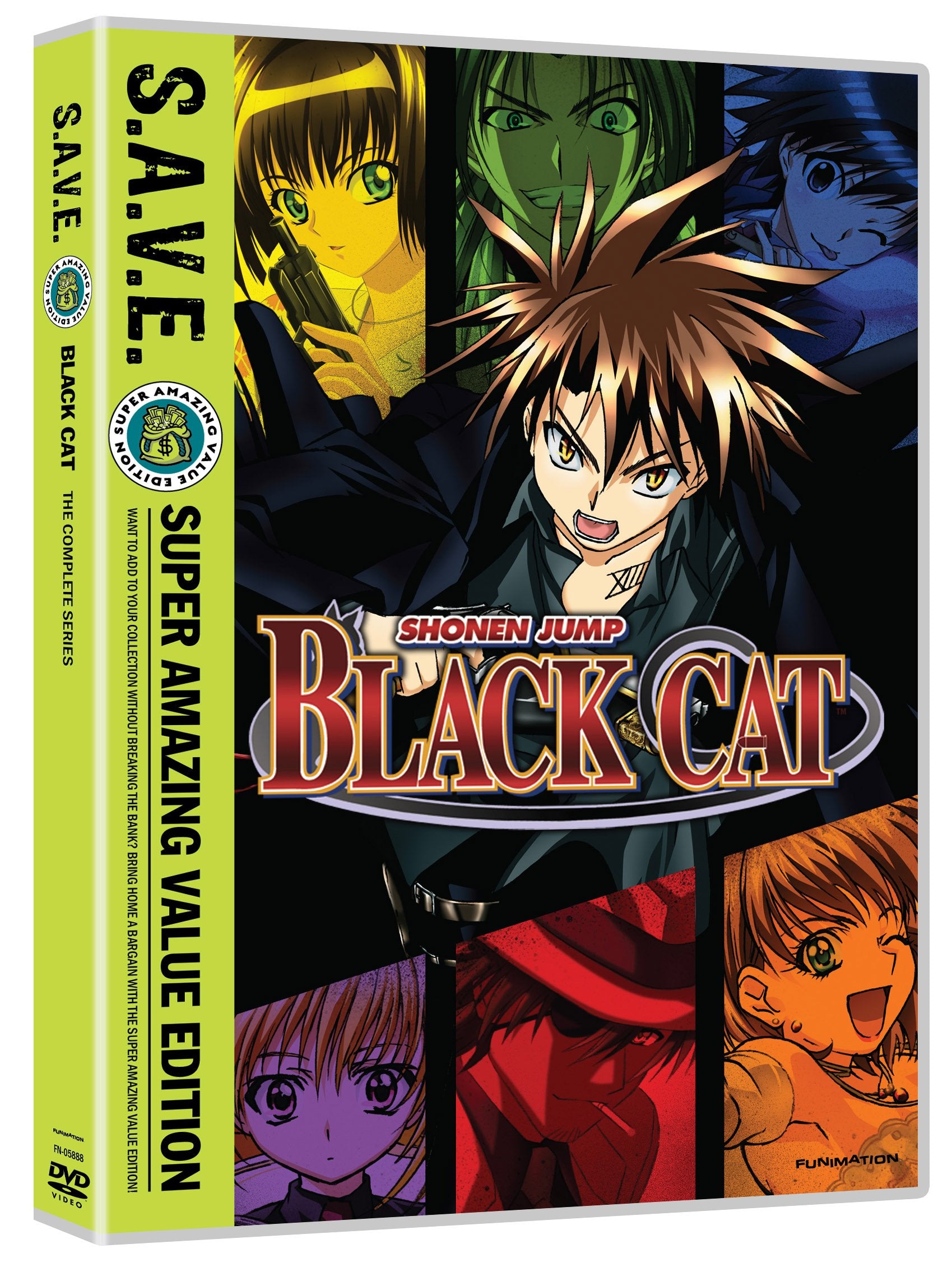 Black Cat: Box Set - S.A.V.E. (DVD)