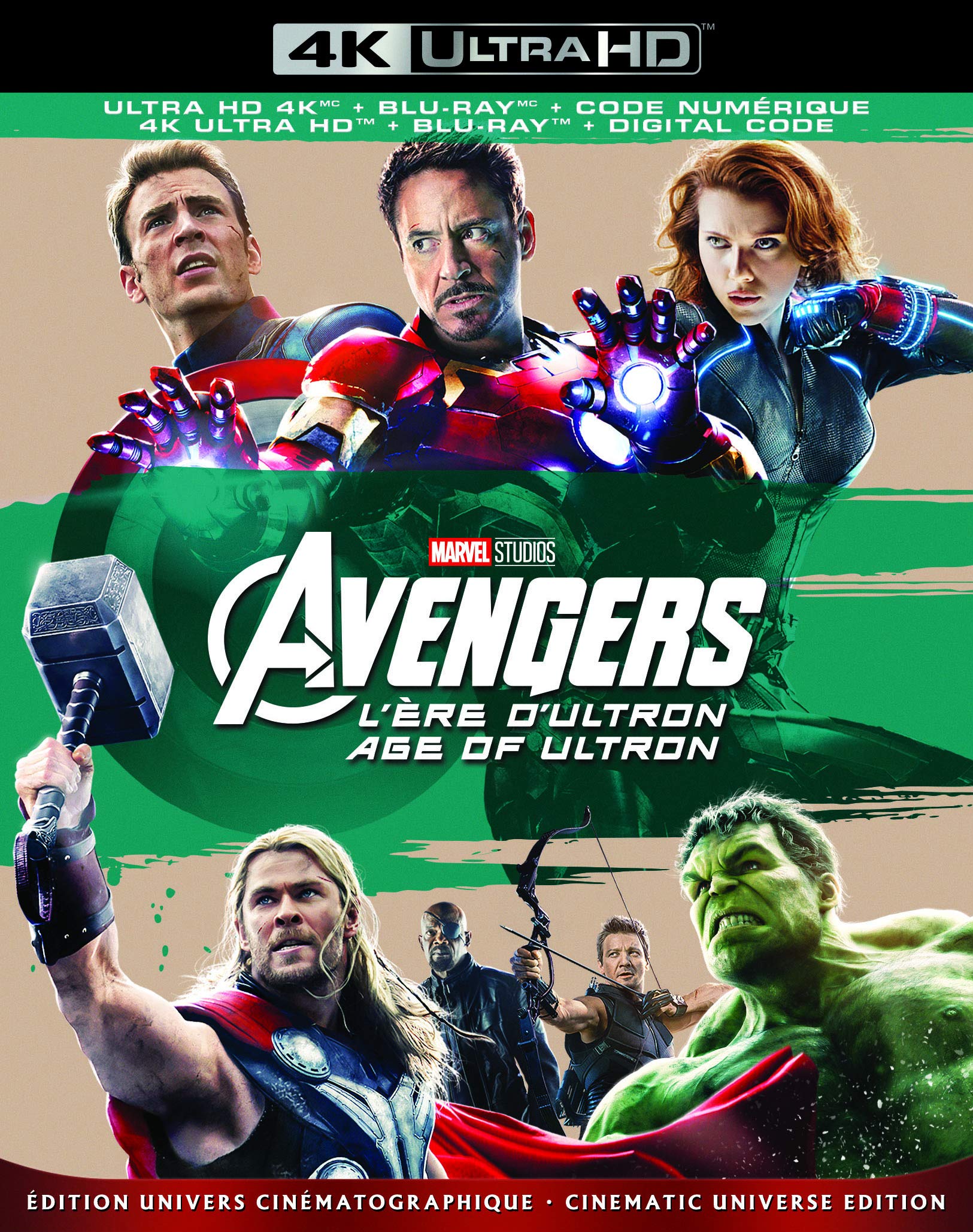 Avengers-Age of Ultron (4K Ultra HD)