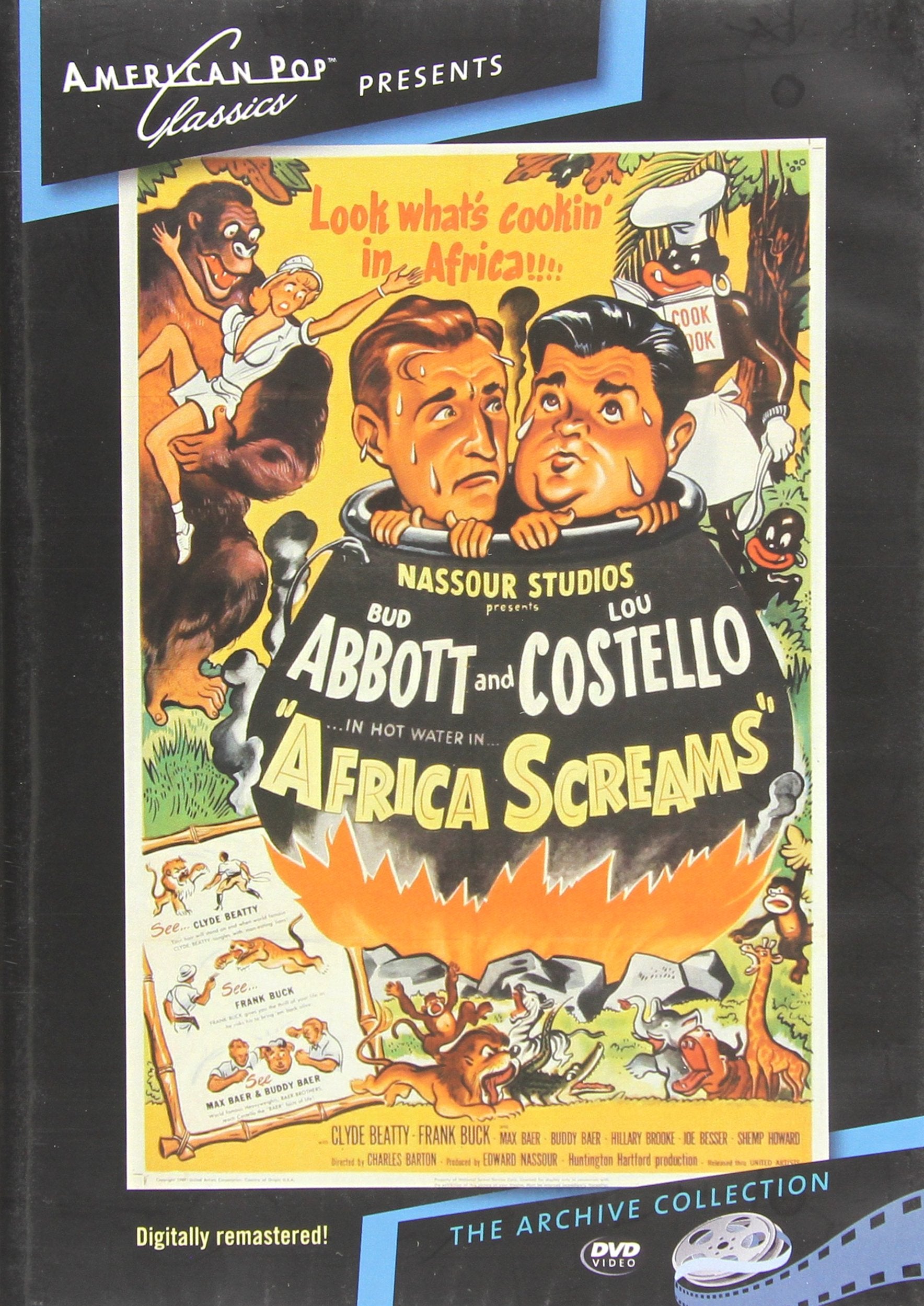 Abbott & Costello-Africa Screams (DVD)