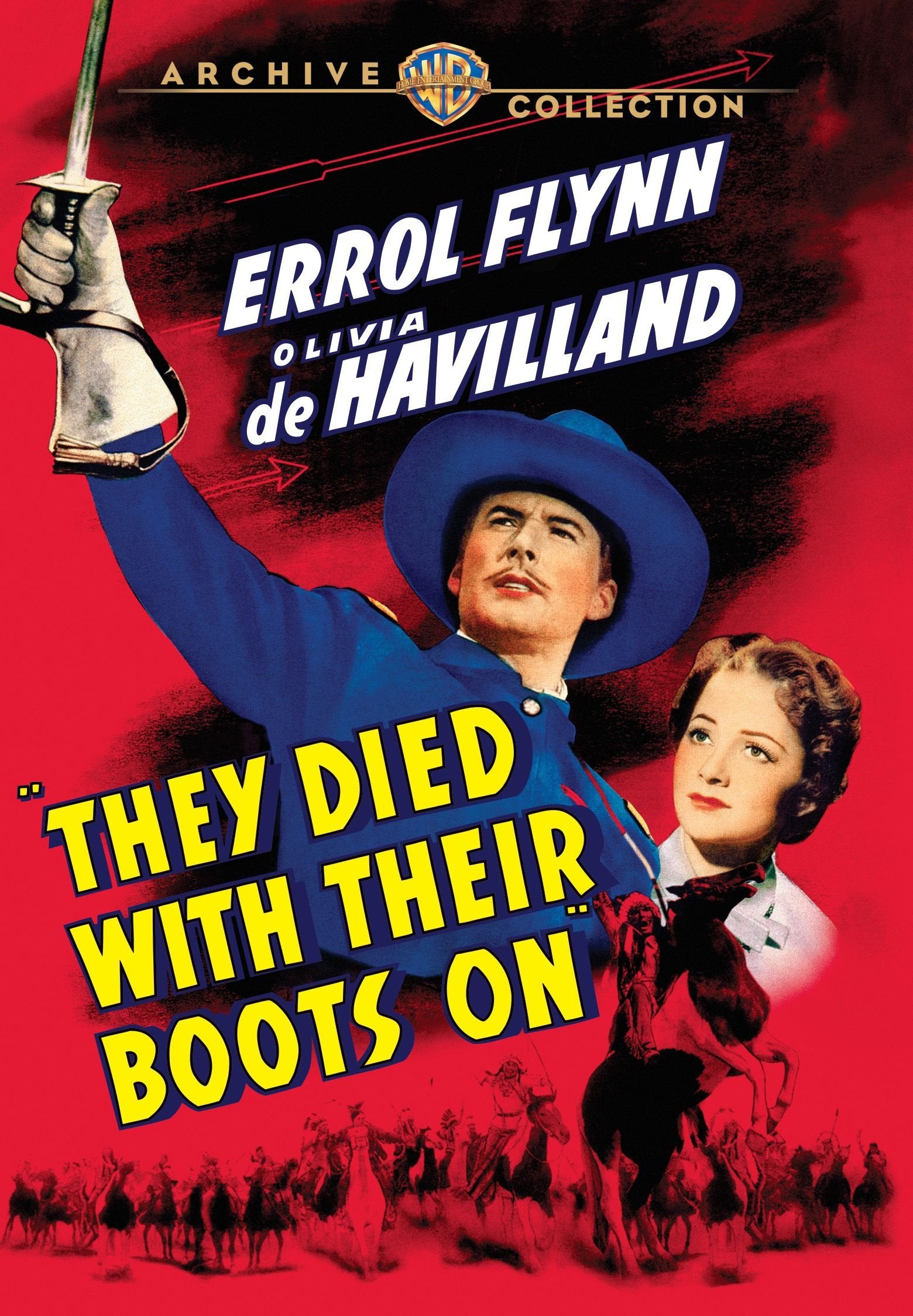 They Died with Their Boots on (DVD)