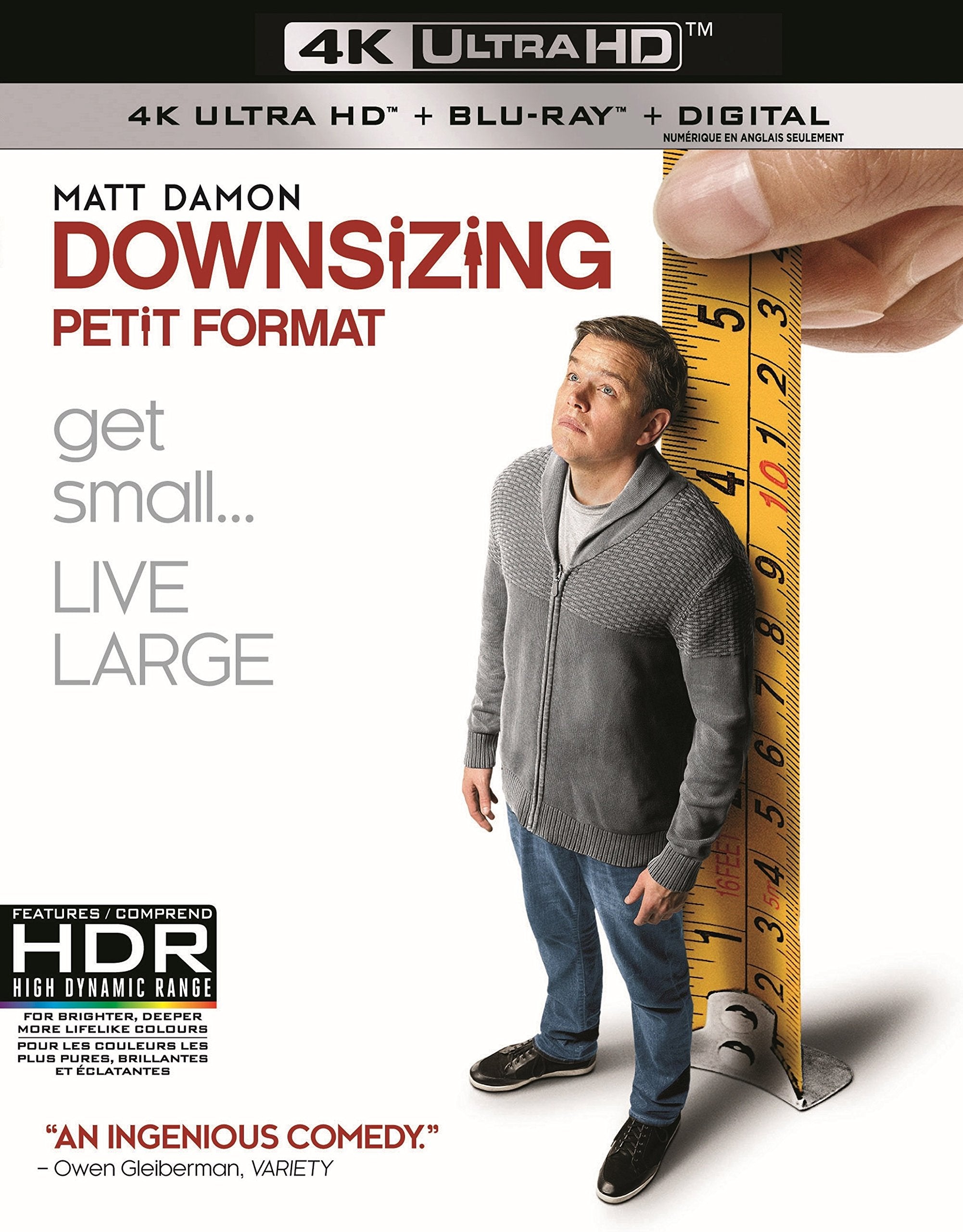 Downsizing (4K Ultra HD)