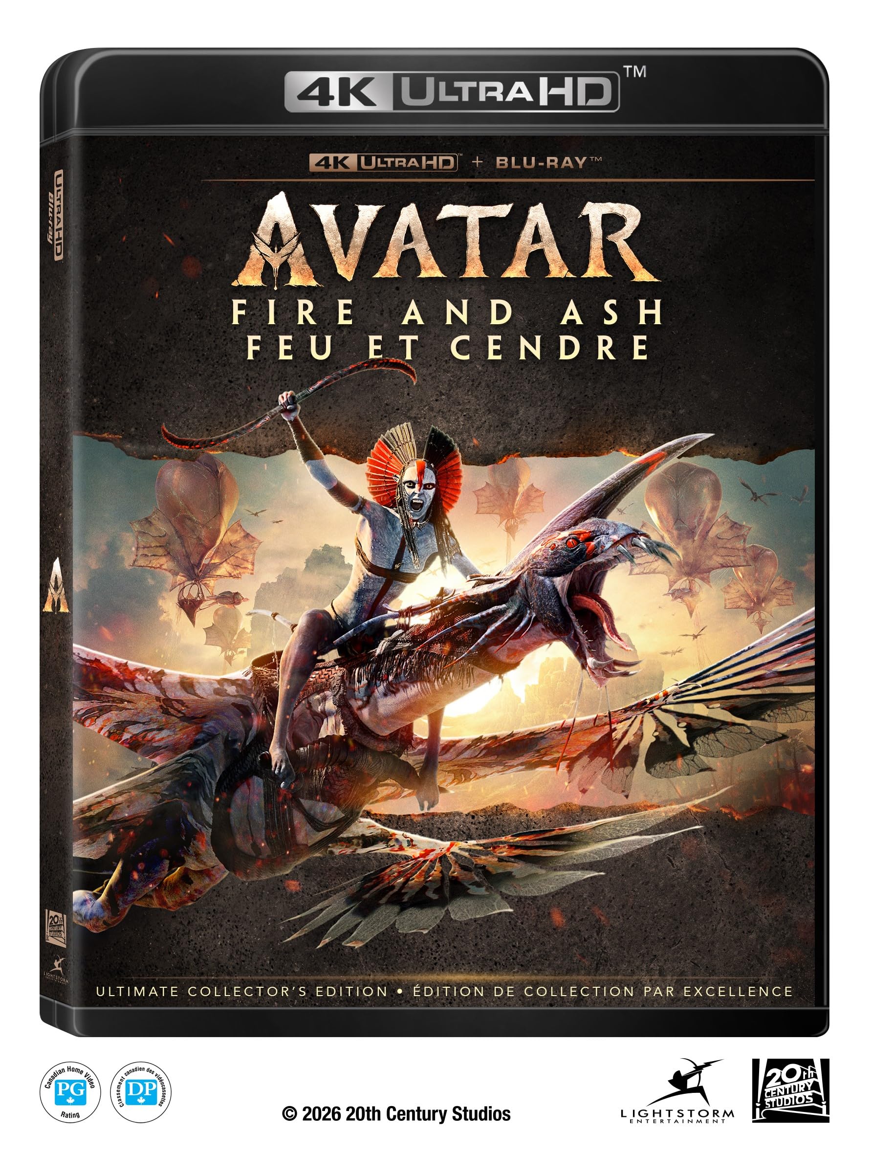 Avatar: Fire and Ash (4K Ultra HD)