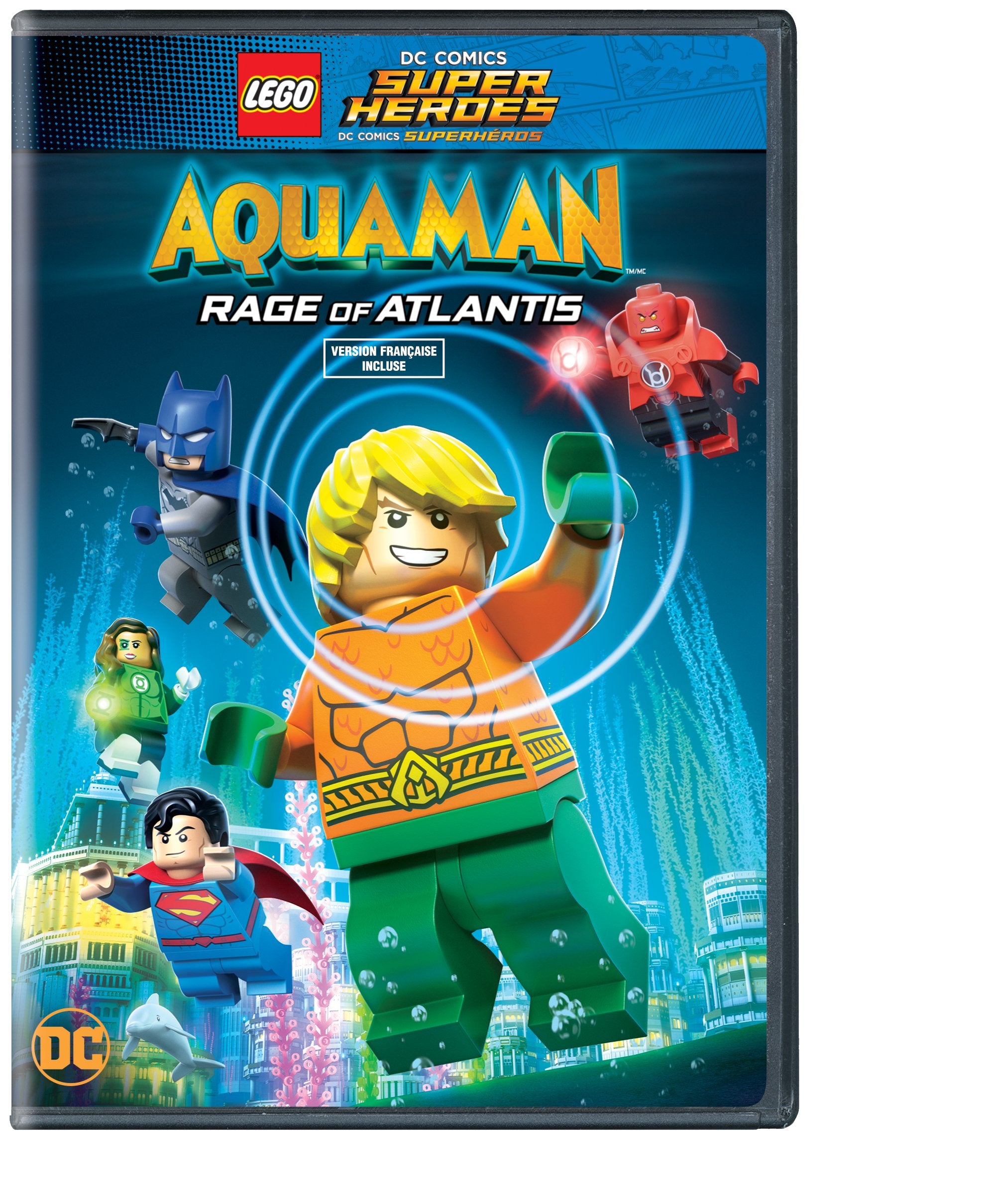 Lego DC Super Heroes: Aquaman: Rage of Atlantis (DVD)