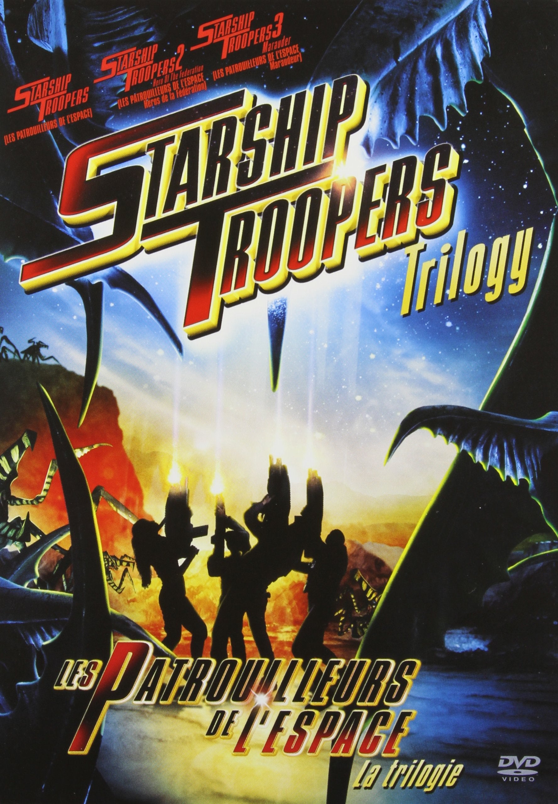 Starship Troopers 1-3 (DVD)