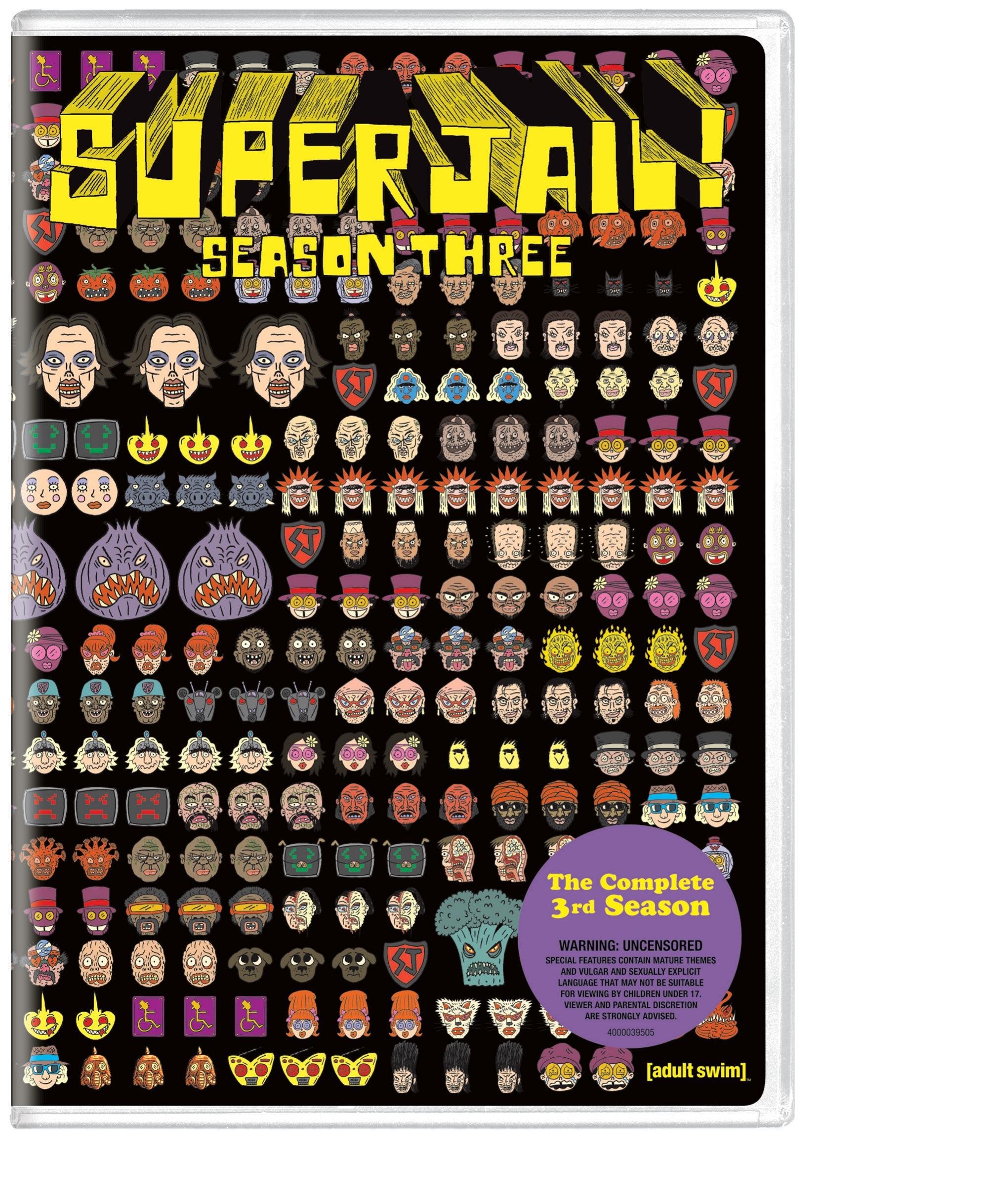 Superjail-Complete: Season 3 16X3) (DVD)