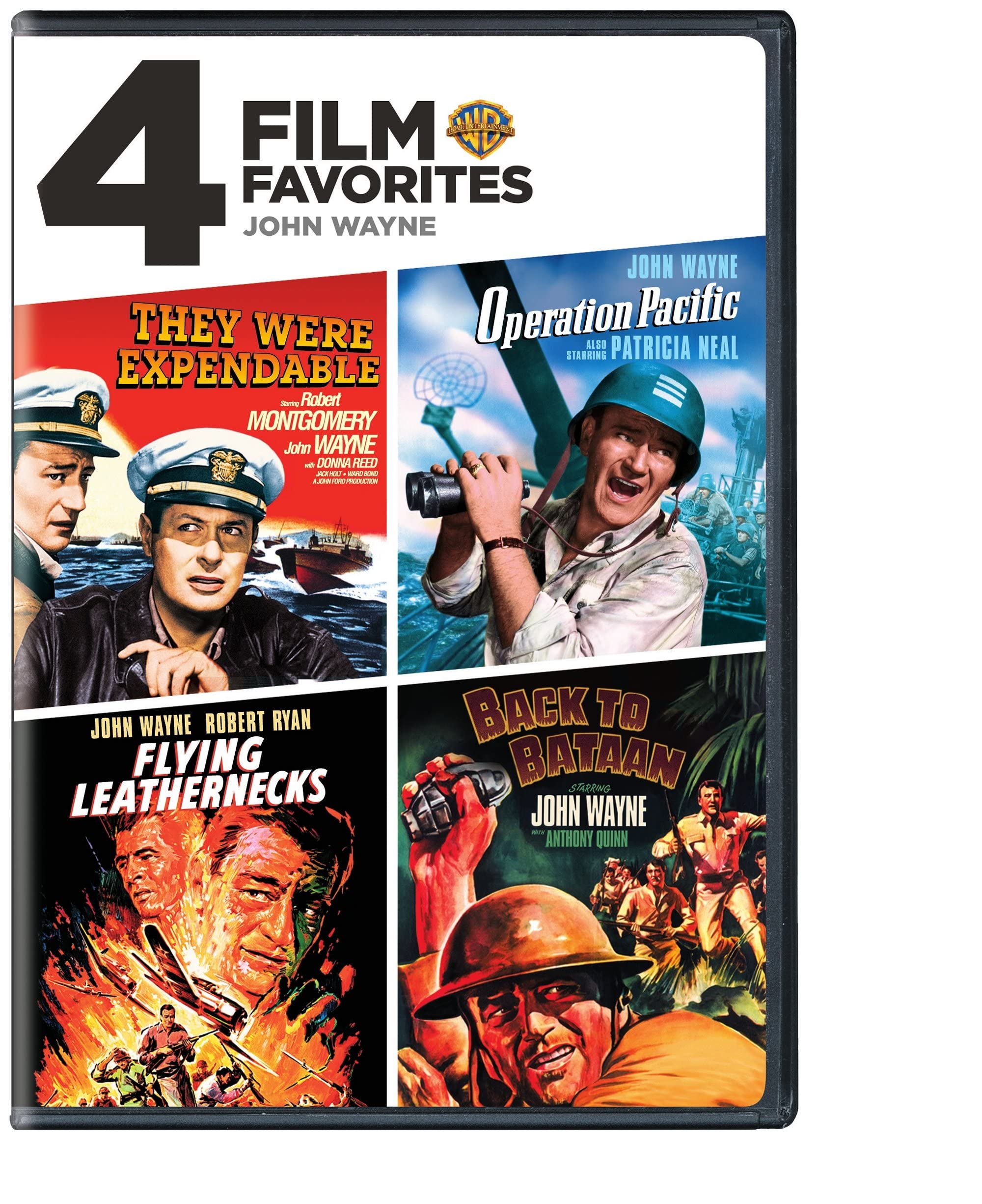 4 Film Favorites: John Wayne War (DVD)
