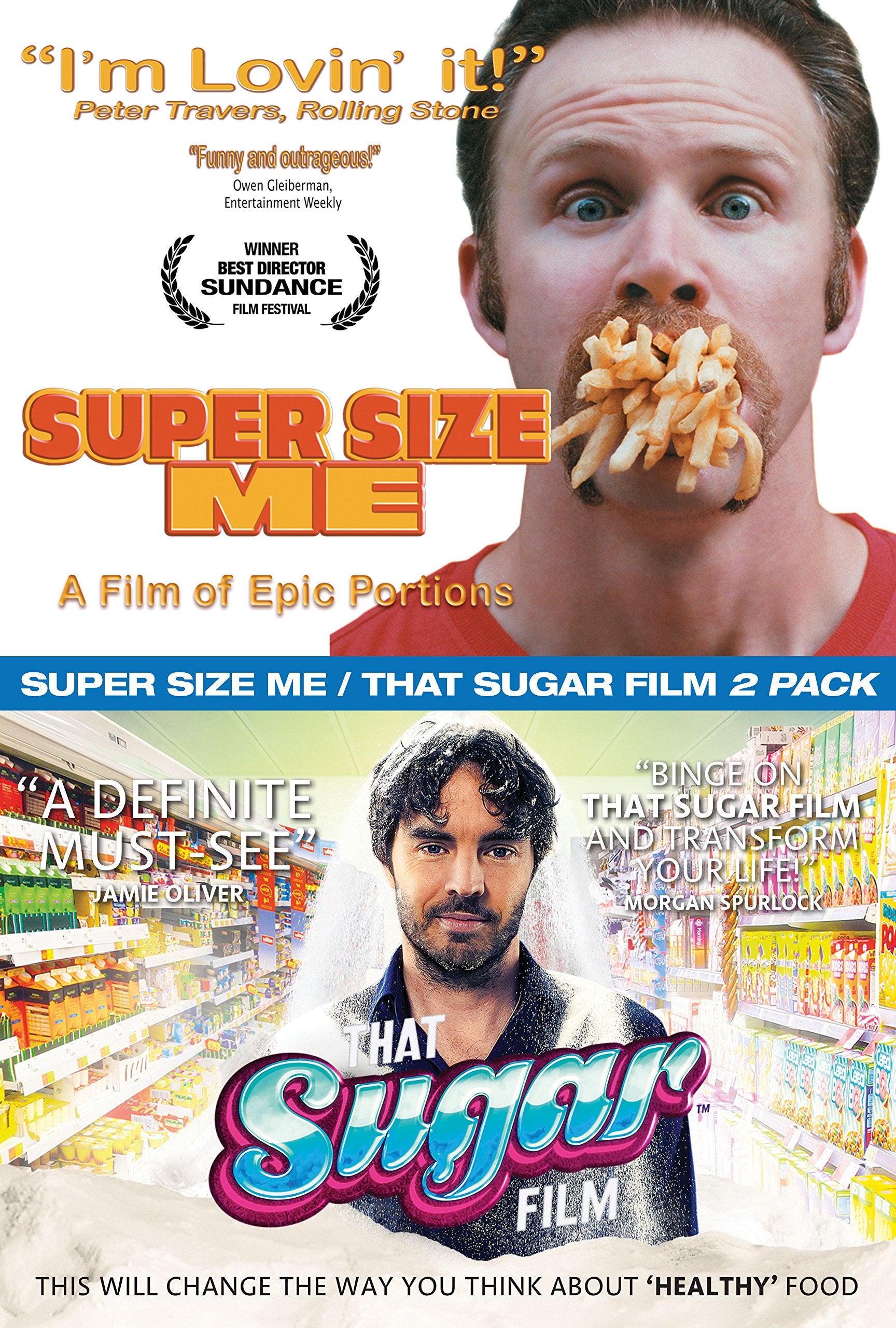 Super Size Me/That Sugar Film (DVD)