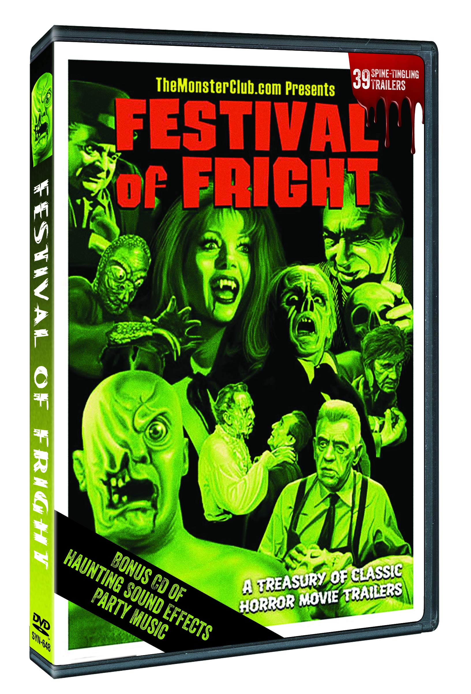 Festival of Fright 39 Trailers (W/CD) (DVD)