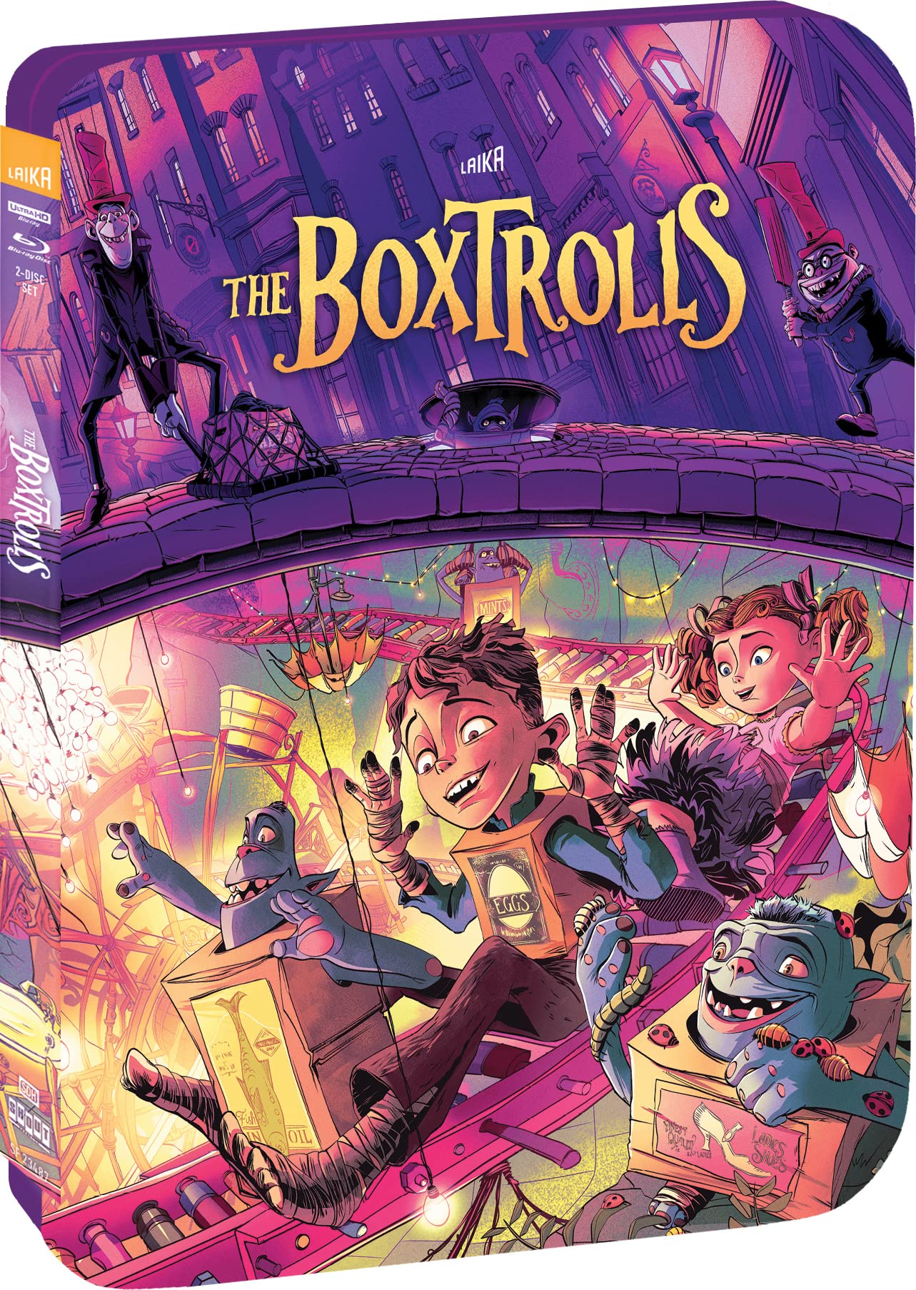 Boxtrolls Limited Edition Steelbook (4K Ultra HD)