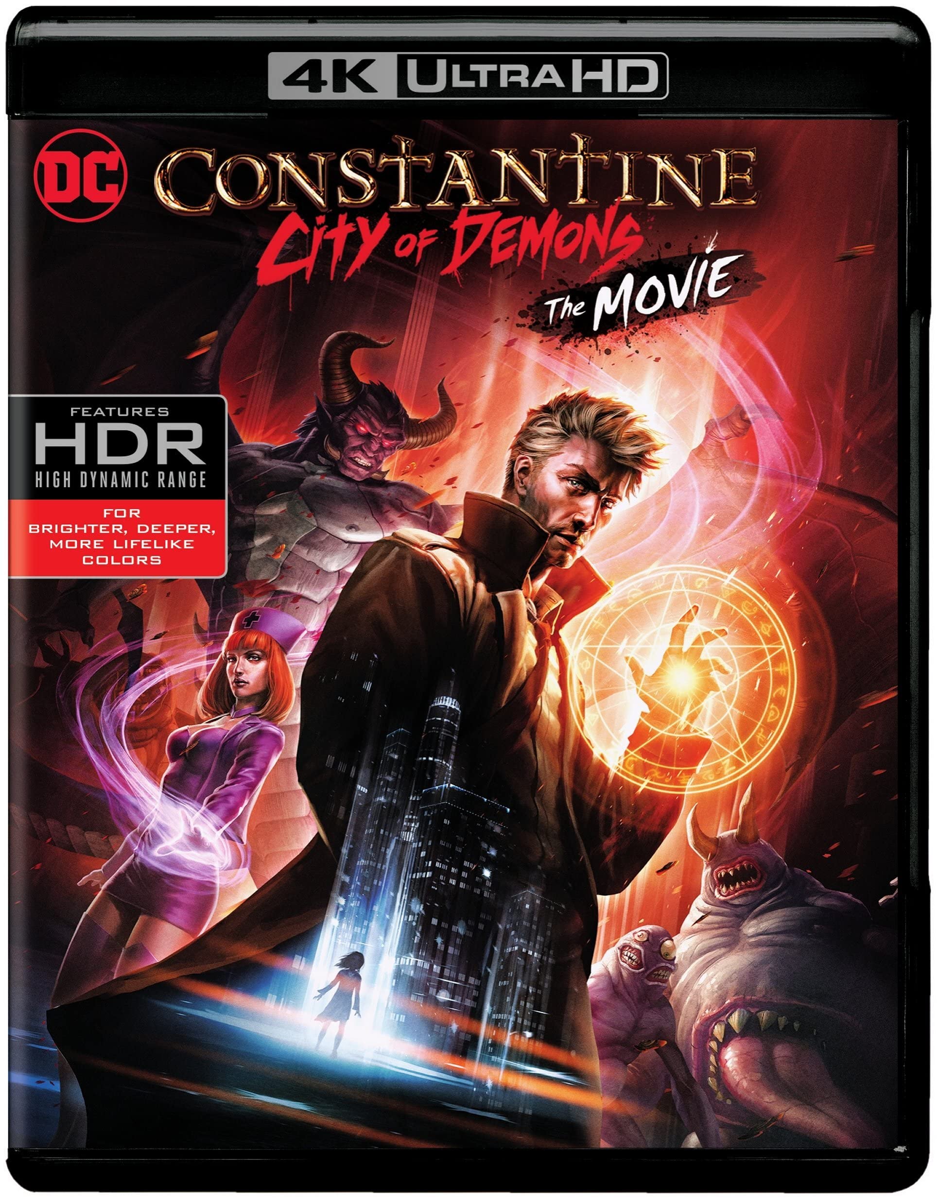 Constantine-City of Demons DC Comics Animated Movie) (4K Ultra HD)
