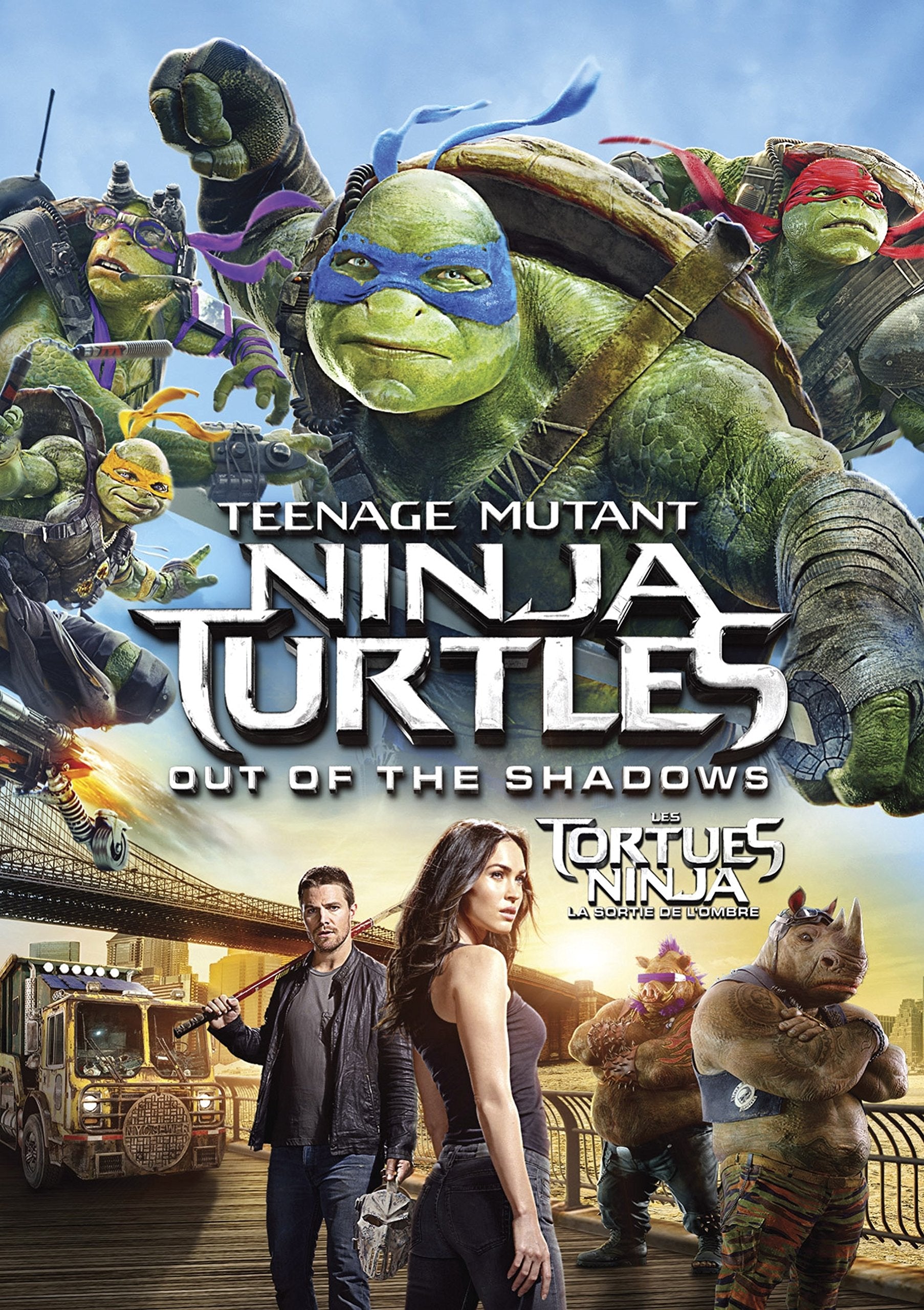 Teenage Mutant Ninja Turtles: Out of the Shadows (DVD)