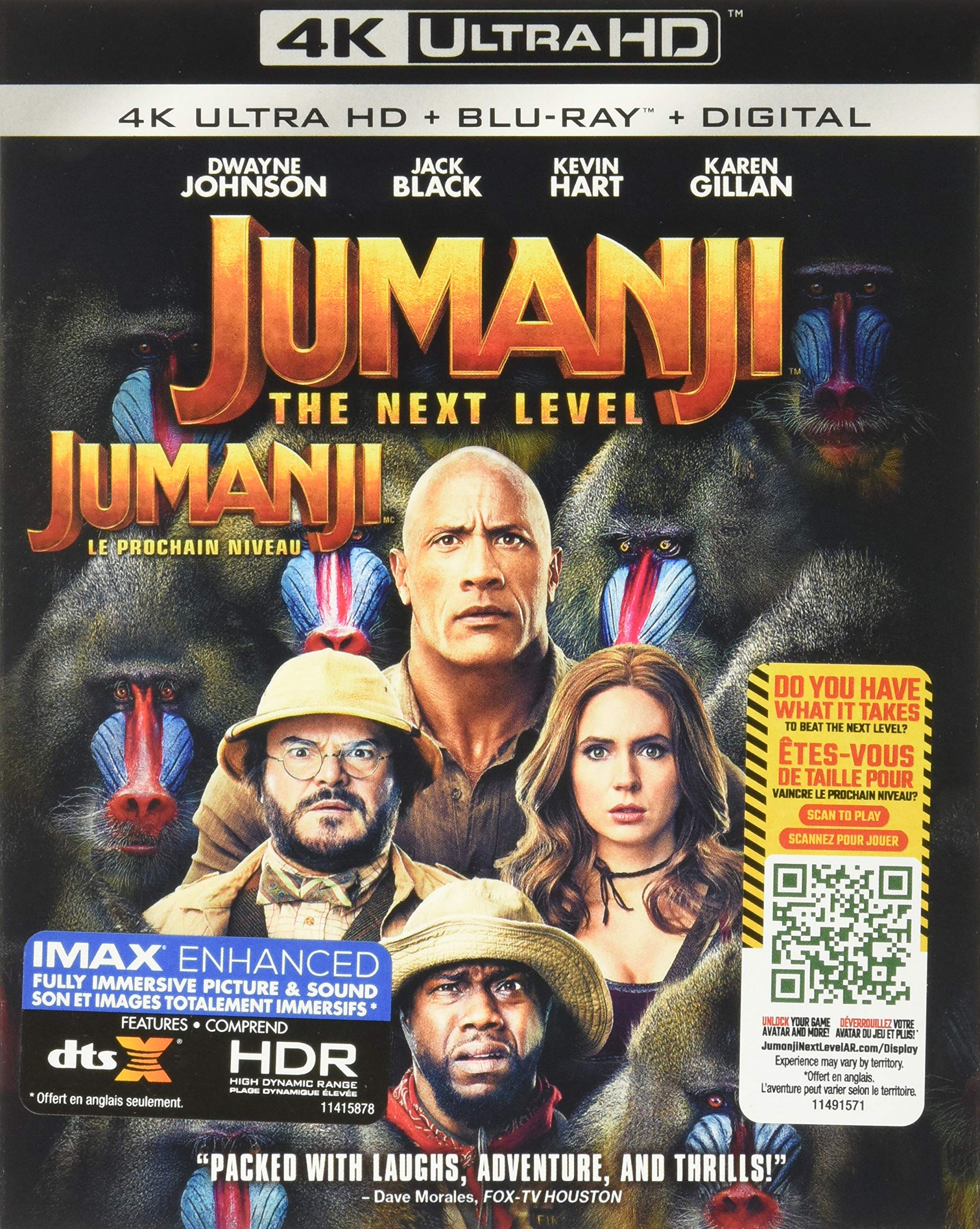 Jumanji: The Next Level (Blu-ray)