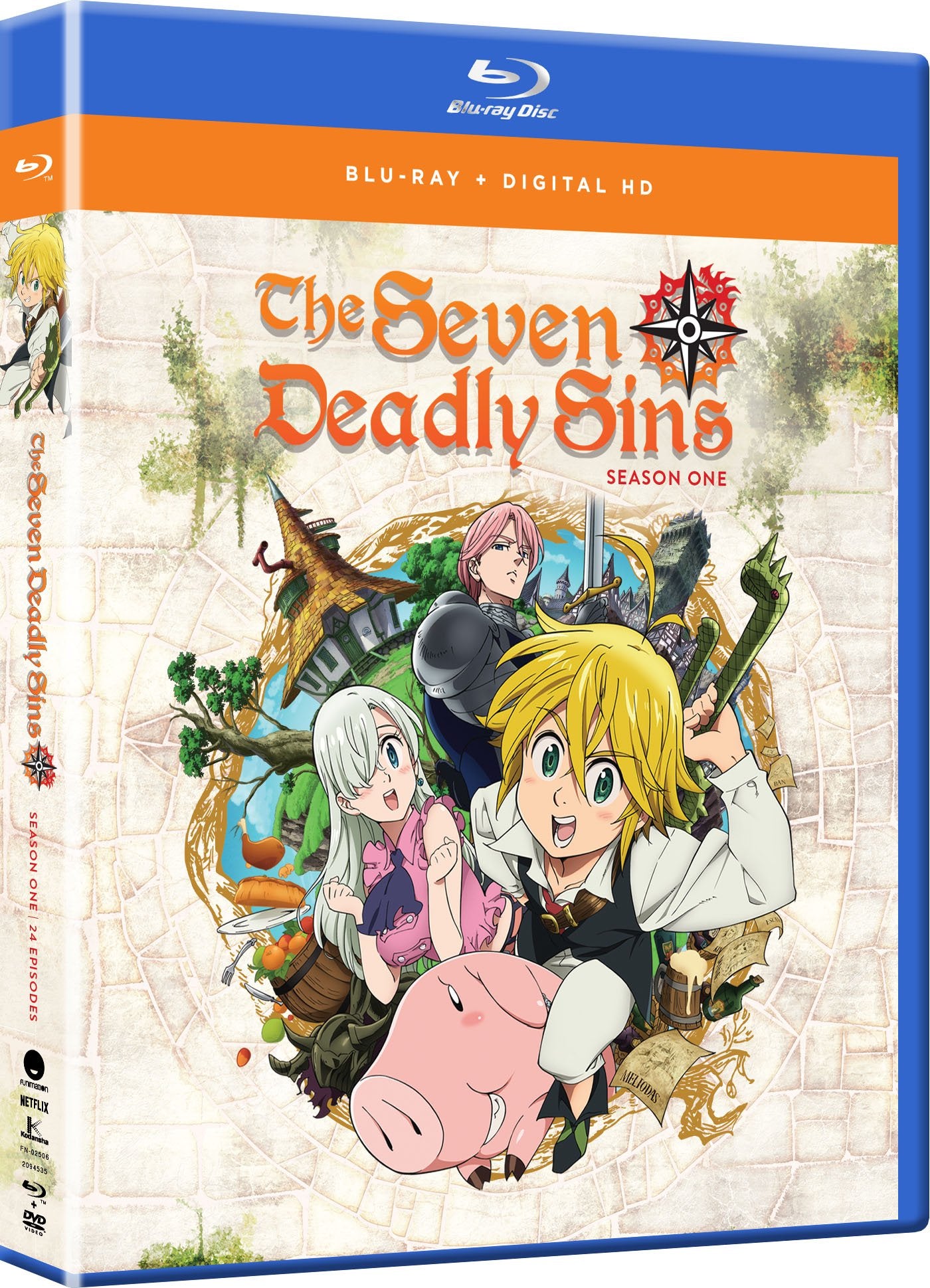 Seven Deadly Sins Season One (Blu-ray)