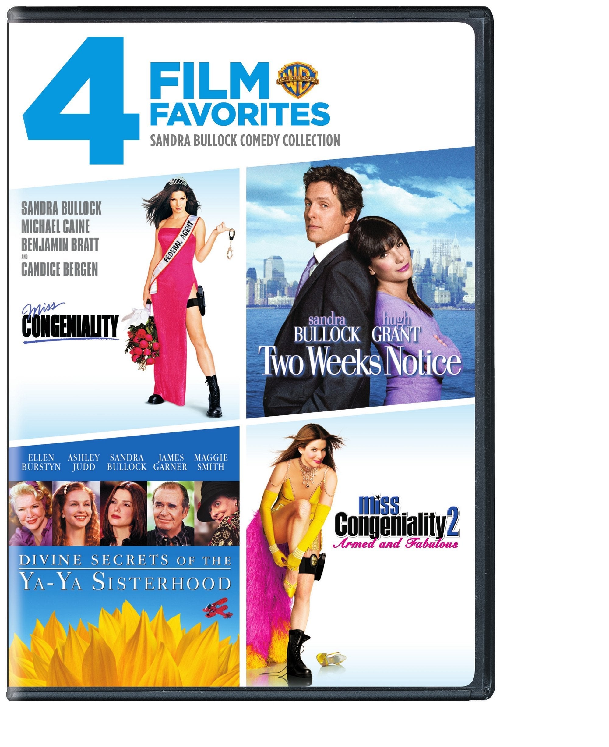4 Film Favorites: Sandra Bullock Comedy (DVD)