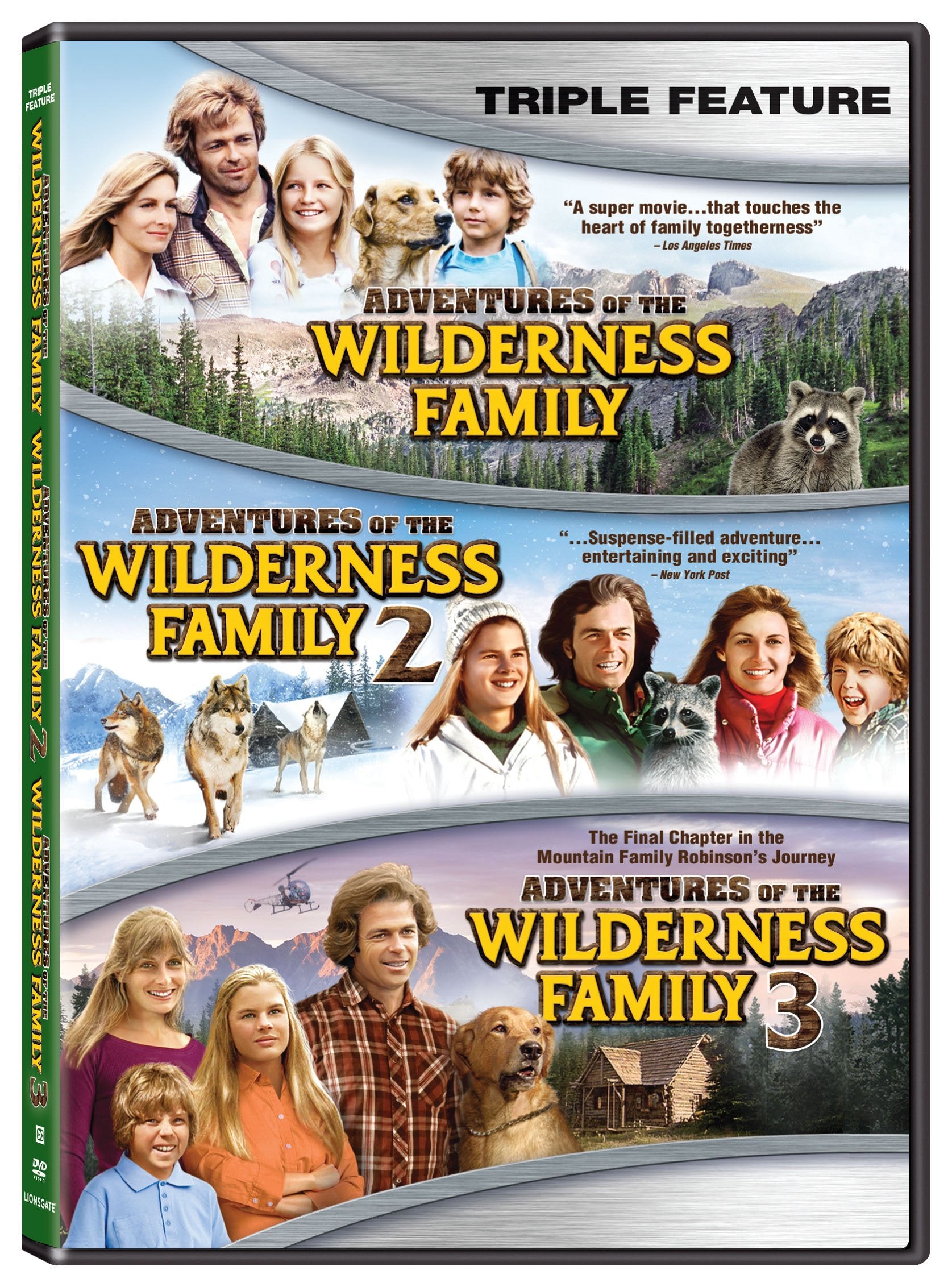 Adventures of the Wilderness Family Trilogy (DVD)