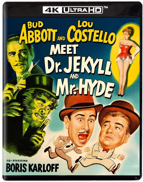 Abbott & Costello Meet Dr Jekyll & Mr Hyde (4K Ultra HD)