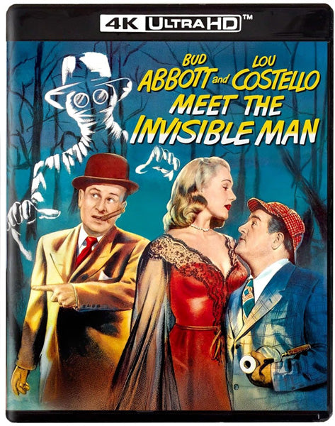 Abbott & Costello Meet the Invisible Man (4K Ultra HD)