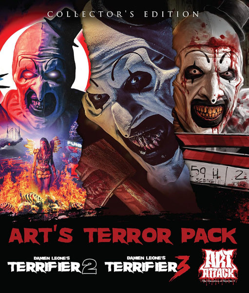 Art's Terror Pack: Terrifier 2/Terrifier 3 (Blu-ray)
