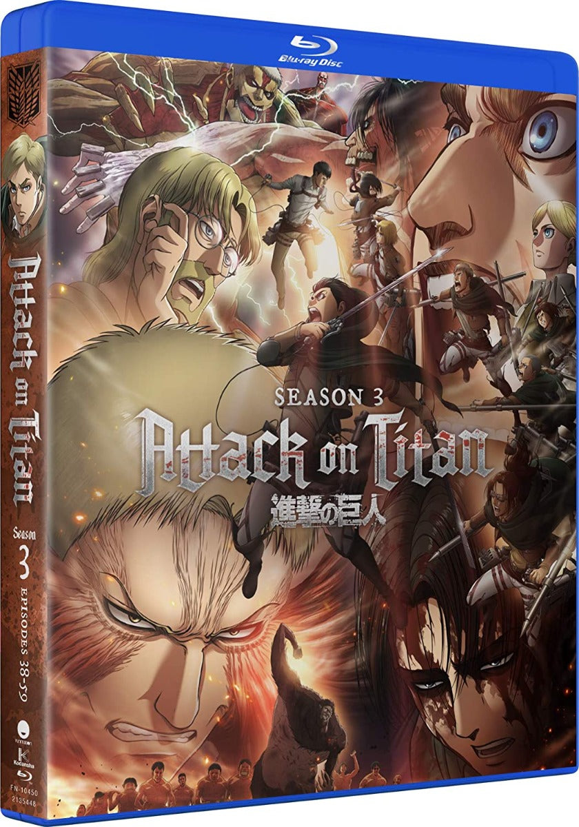 Attack on Titan: Season 3 (Blu-ray)