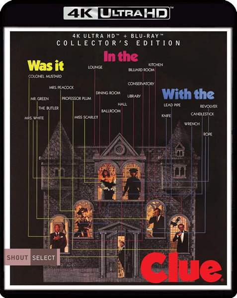 Clue 1985 Collector's Edition (4K Ultra HD)