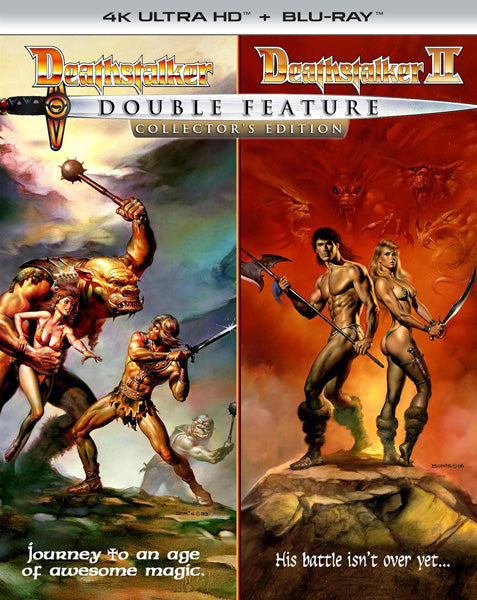 Deathstalker (1983) / Deathstalker II (Collector's Edition) (4K Ultra HD)