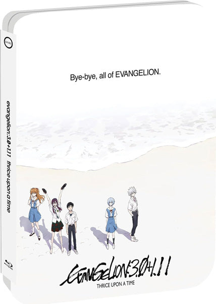 Evangelion: 3.0+1.01 Thrice Upon A Time [Limited Edition Steelbook] (Blu-ray)