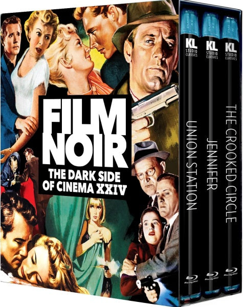 Film Noir: The Dark Side of Cinema 24 [Union Station/Jennifer/Crooked Circle] (Blu-ray)