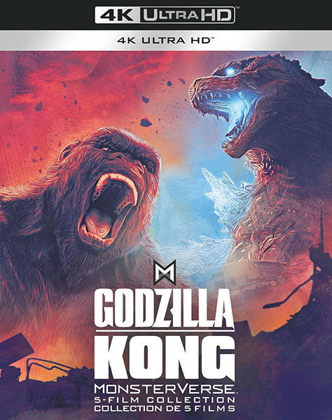 Godzilla/Kong Monsterverse 5-Film Collection (4K Ultra HD)