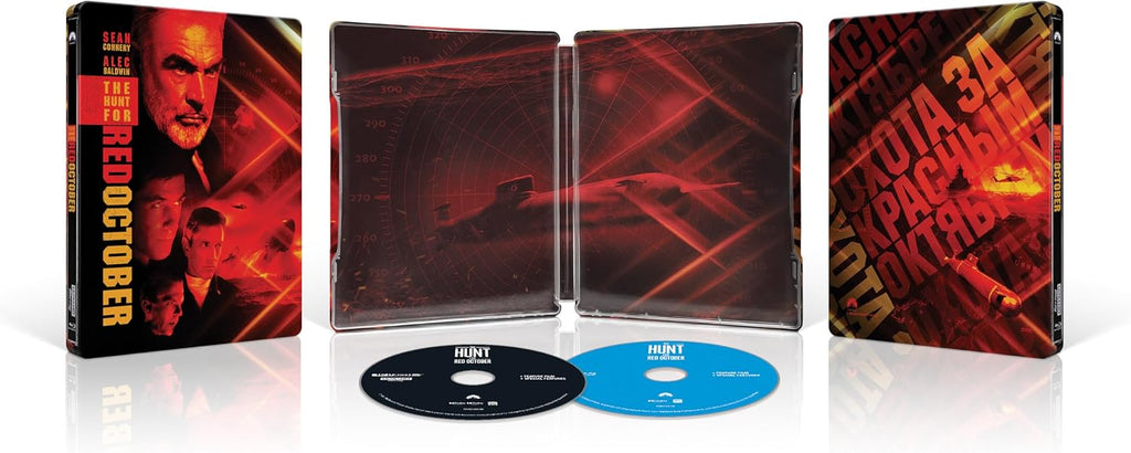 The Hunt For Red October [Steelbook] (4K Ultra HD)
