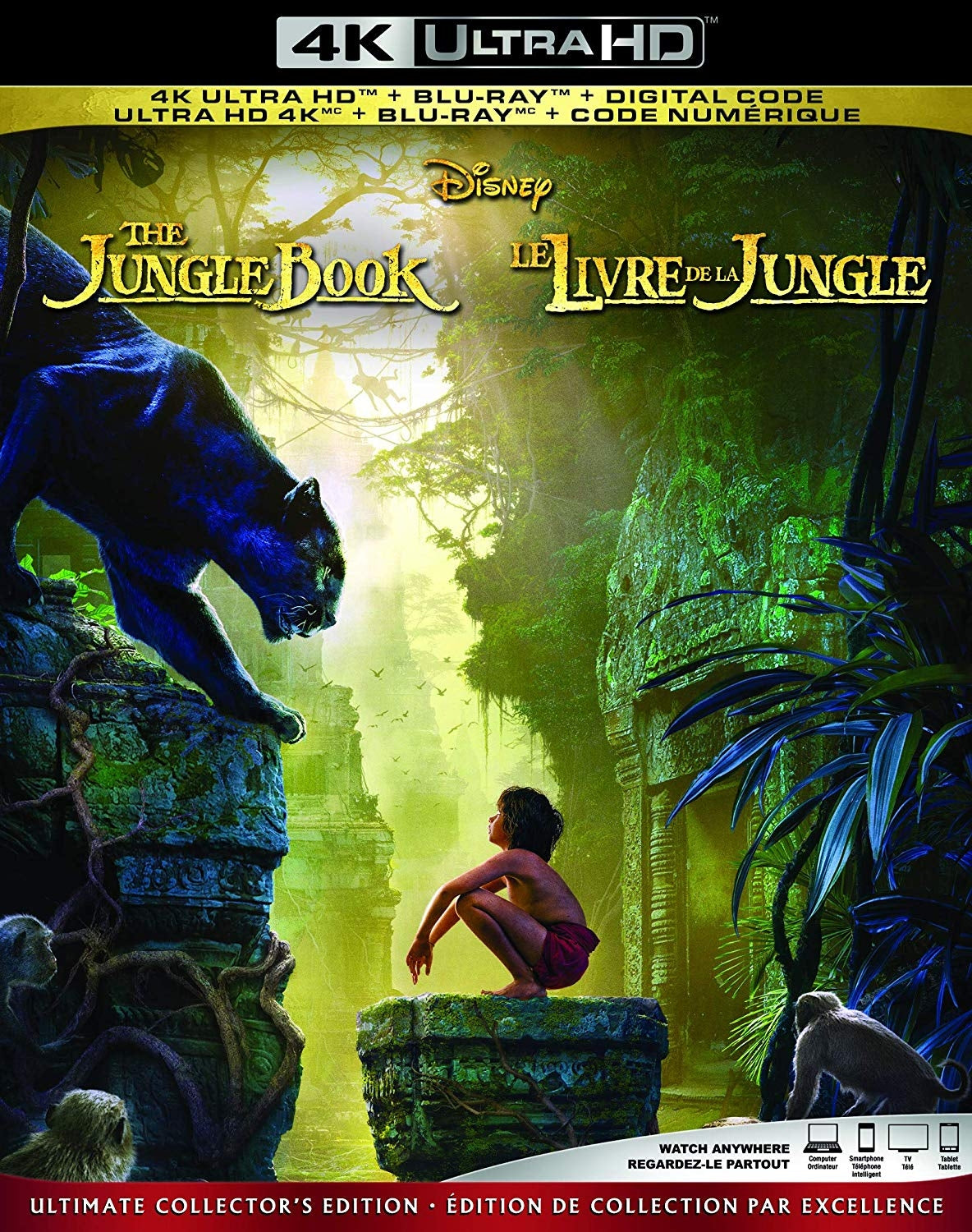 Jungle Book, the (2016) (4K Ultra HD)