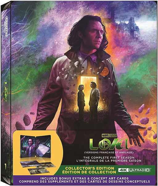 Loki: Season 1: Season 1 Collectors Edition Steelbook (4K Ultra HD)