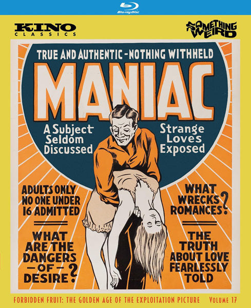Maniac (Forbidden Fruit: Golden Age of the Exploitation Picture Vol. 17) (Blu-ray)