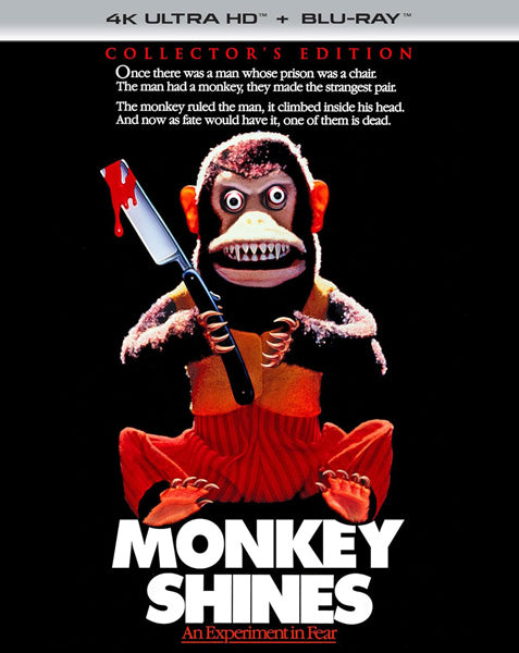 Monkey Shines (Collector's Edition) (4K Ultra HD)
