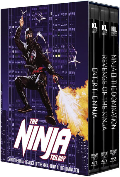 Ninja Trilogy [Enter the Ninja|revenge of the Ninja|ninja III:Domination] (4K Ultra HD)