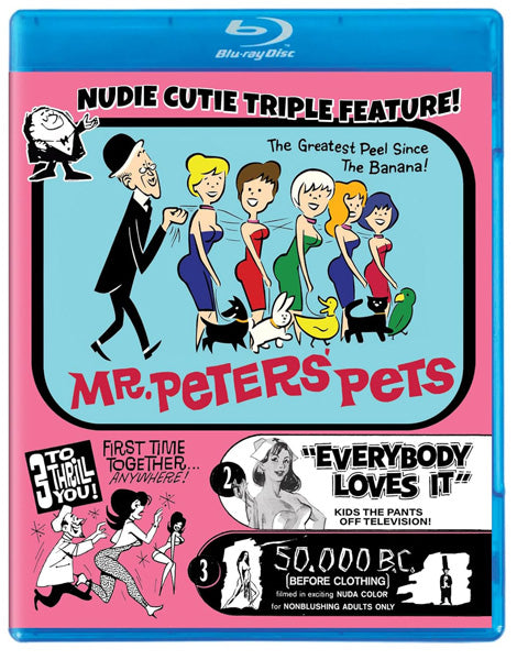 Mr. Peters' Pets / Everybody Loves It / 50,000 B.C. (Before Clothing) (Blu-ray)