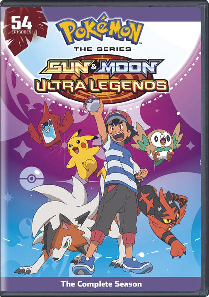 Pokemon the Series: Sun & Moon Ultra Legends Complete Season (DVD)