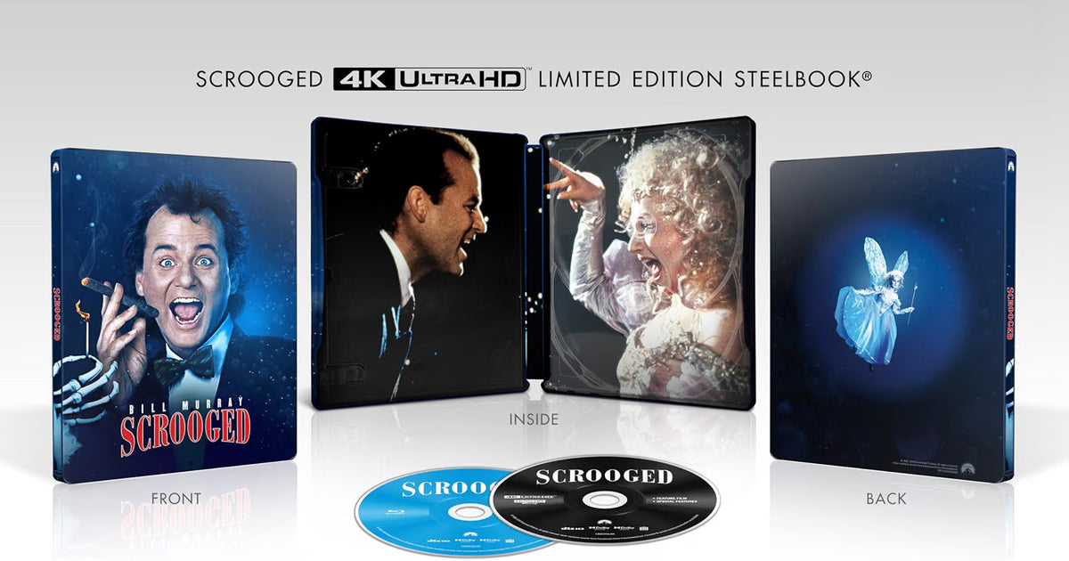Scrooged [Steelbook] (4K Ultra HD)