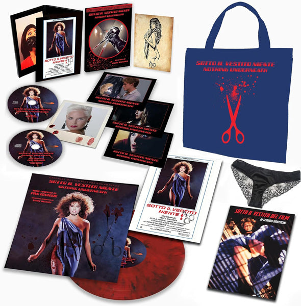 Carlo Vanzina: Nothing Underneath (Sotto Il Vestito Niente): 40th Anniversary Limited Deluxe Bag (Blu-ray)